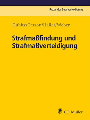 cover image of Strafmaßfindung und Strafmaßverteidigung